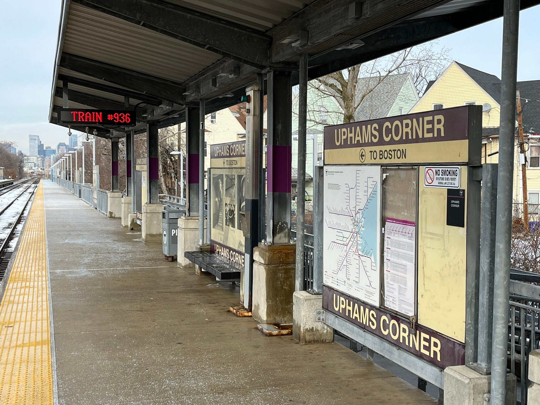 Uphams Corner station