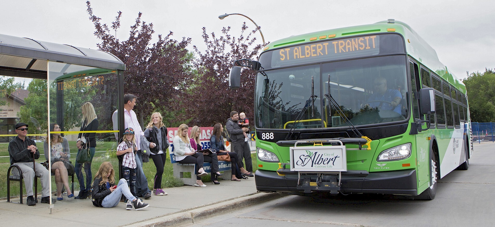 St. Albert Bus Canada